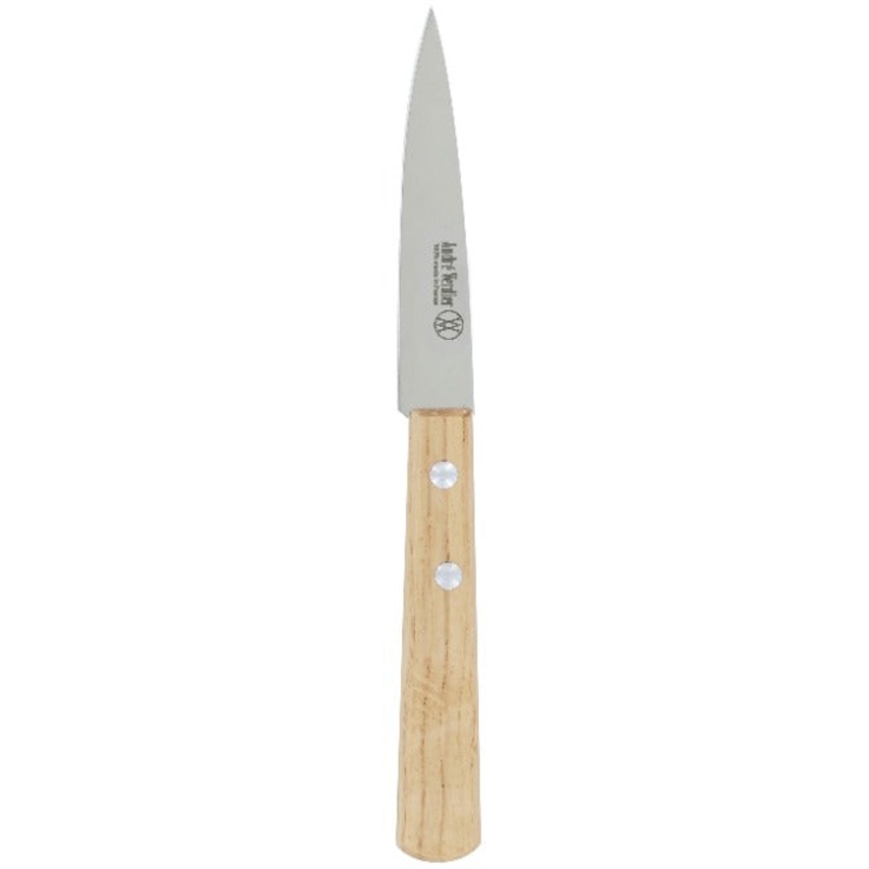 Verdier French Paring Knife|Varnished Oak Handle|Varnished Black Beech Handle