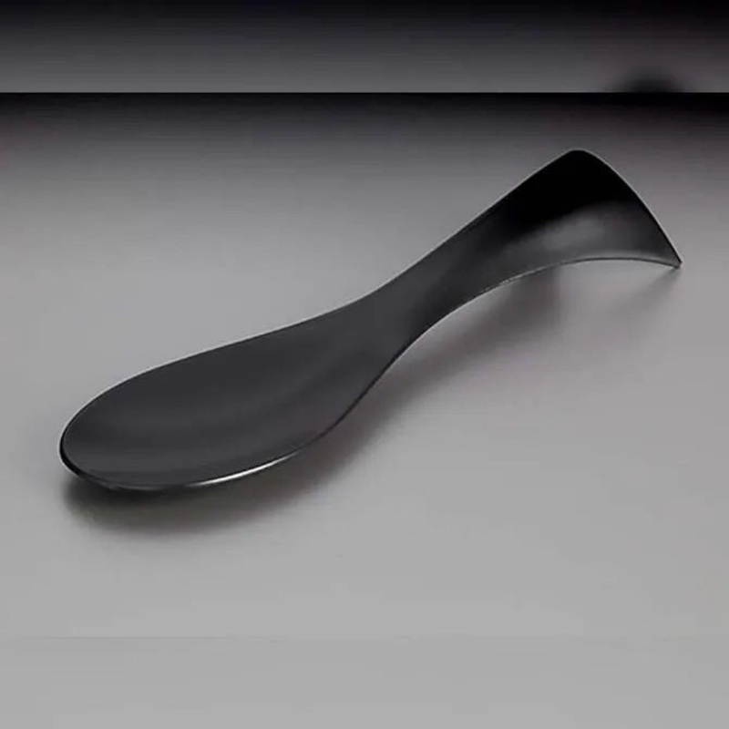 Tast Compostable Bio-Plastic Tasting Spoon – Black