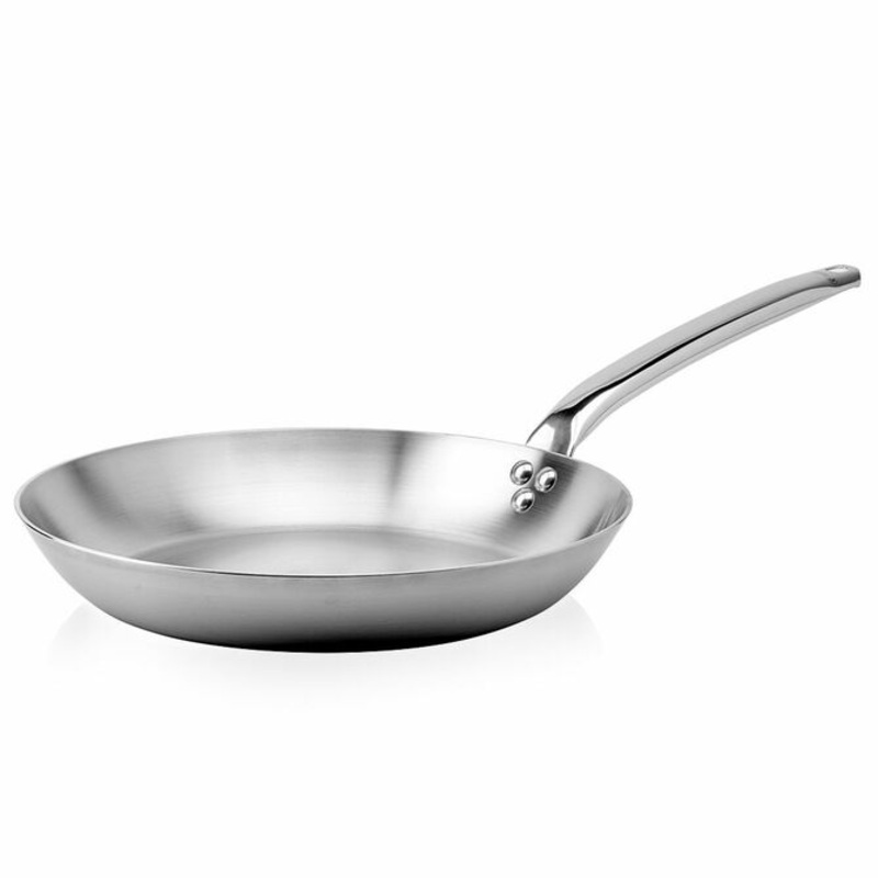 De Buyer Alchimy Fry Pan|7.8″ Diameter|9.5″ Diameter|11″ Diameter|12″ Diameter
