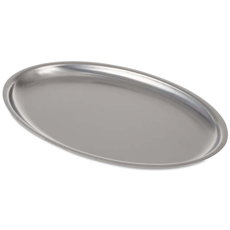 Sizzle Platter Oval – Stainless Steel