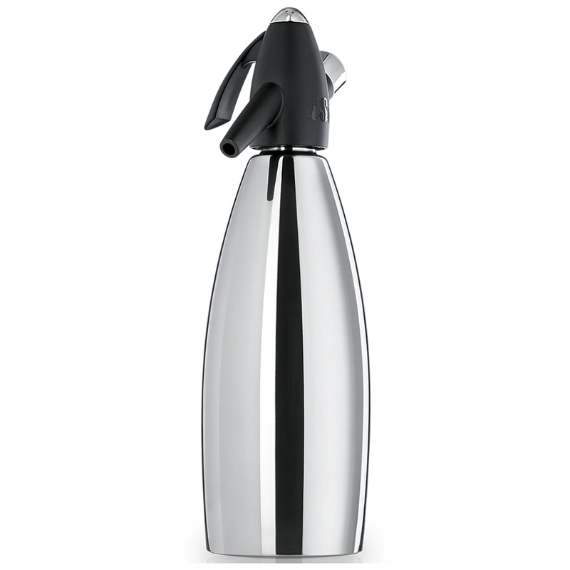 Soda Siphon 1 Quart Stainless Steel