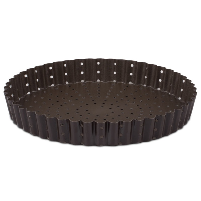 Perforated Tart Mold, Fluted – Non-Stick