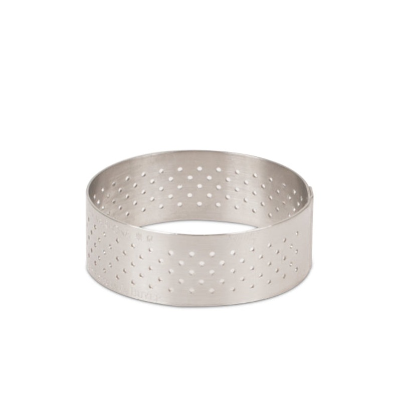 Valrhona Perforated Tart Rings – .78 Height