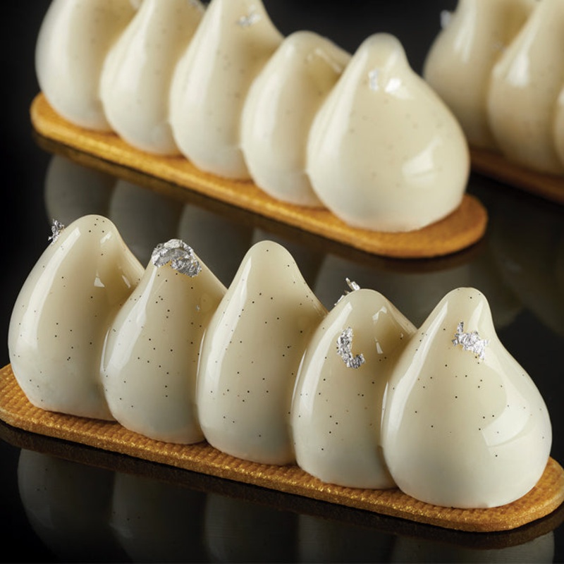 Pavoflex Silicone Mold – Miami – by Antonio Bachour – 14 Forms