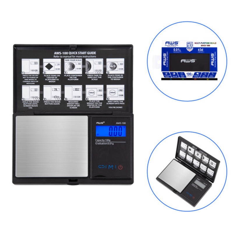 Precision Pocket Scale 100g