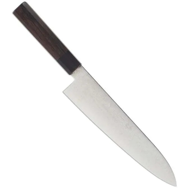 Warikomi Damascus Gyuto Knife – Rosewood Handle