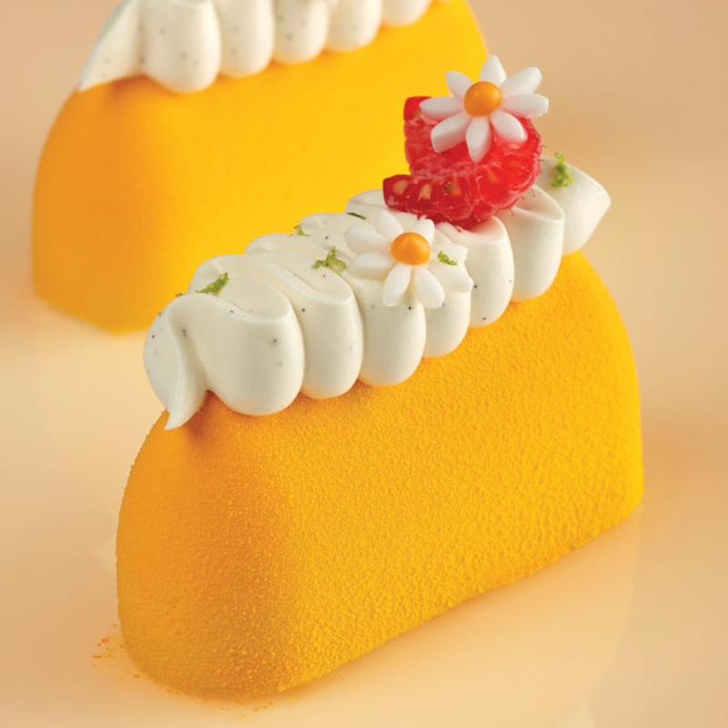 Pavoflex Silicone Gianduiotto Mold – 40 Forms