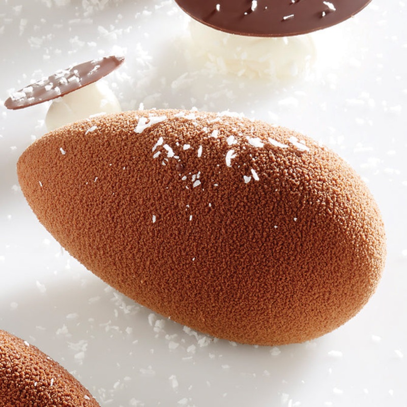 Pavoflex Silicone Quenelle Tonda Mold  – 49 Forms