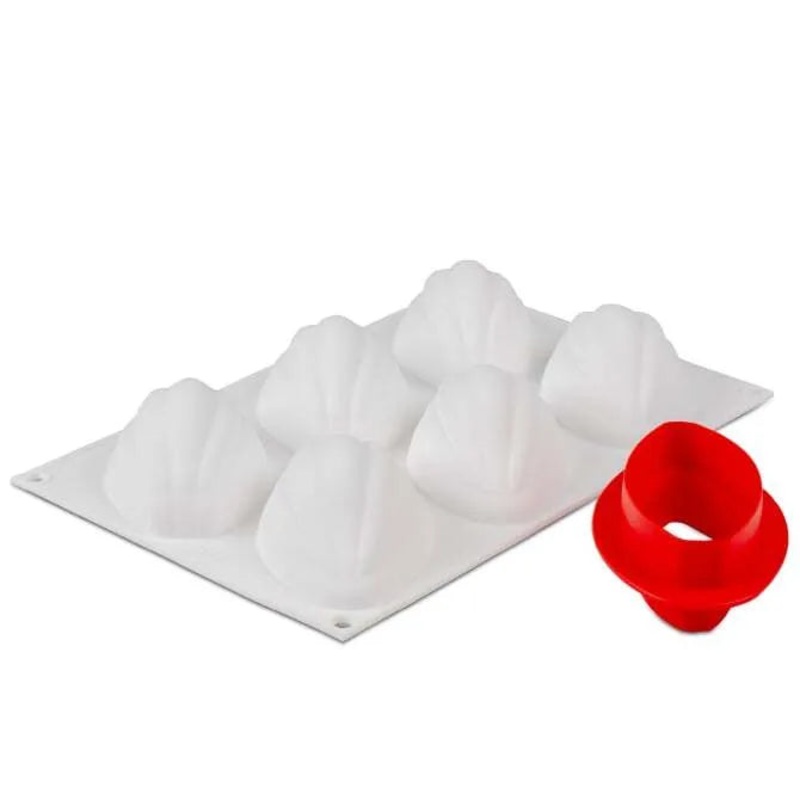 Cacao 120  Silicone Mold with Cutter – 6 Forms