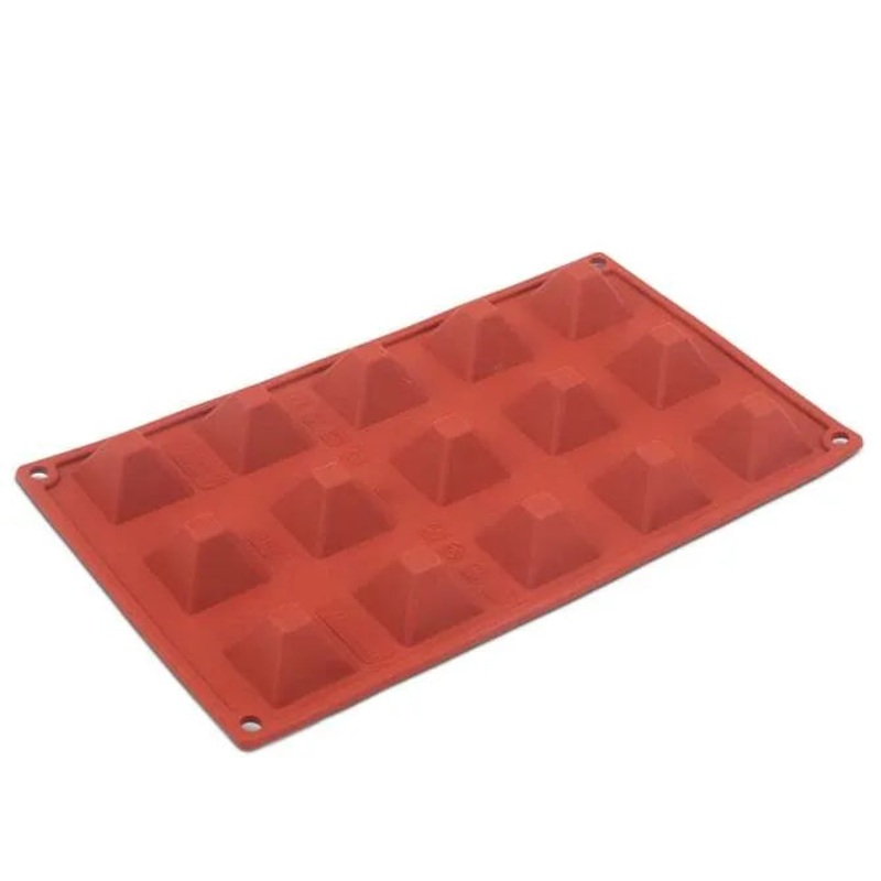 Orange Non-Stick 15 Pyramids