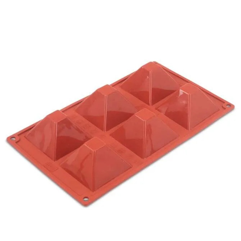 Orange Non-Stick – 6 Pyramids