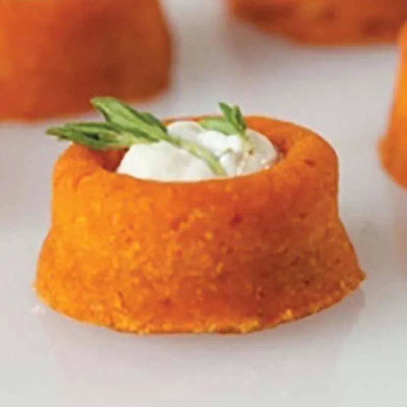 Orange Non Stick Micro Mini Savarin – 28 Forms