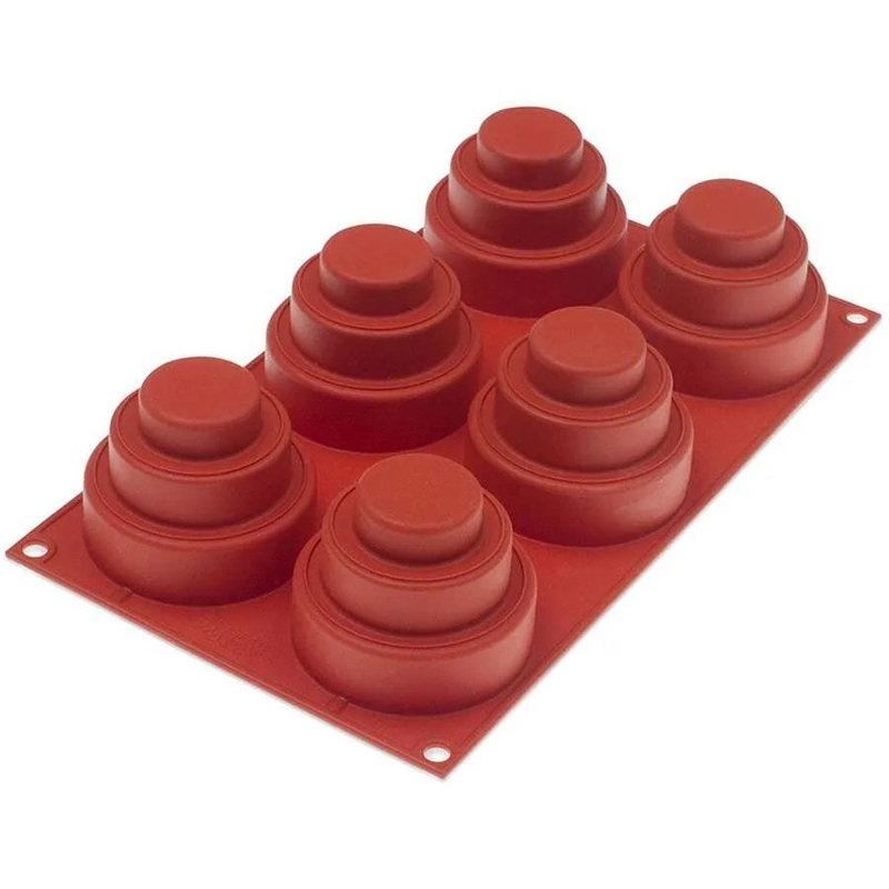 Orange Non Stick Round Wonder Cake – 6 Forms