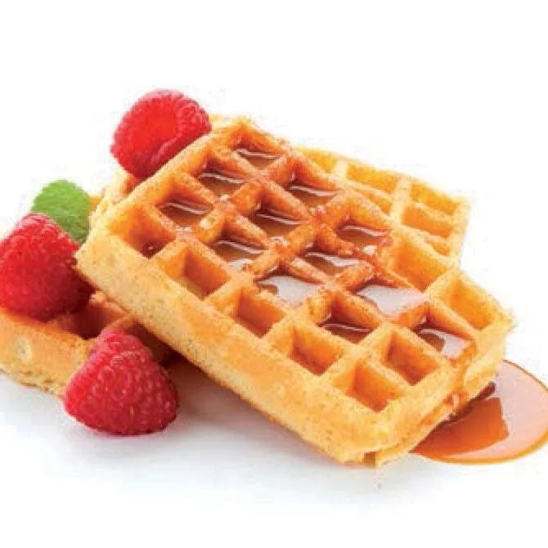 Orange Non Stick Waffles – 20 Forms