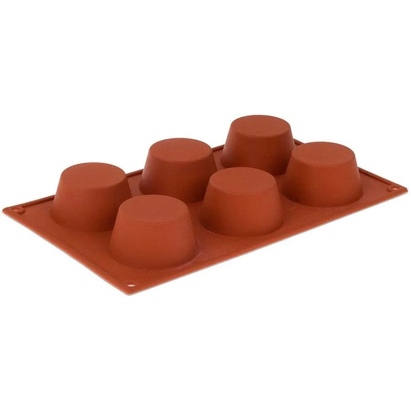Orange Nonstick – 6 Muffins