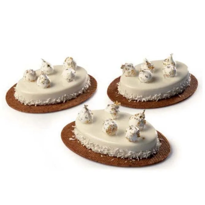 Pavoni Progetto MONO – Ovali/Oval Silicone Mold with Cutter – 12 Forms