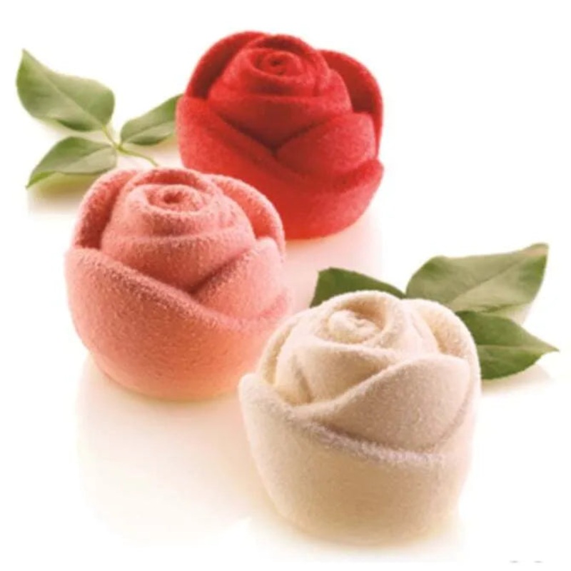 Rosa 145  Silicone Mold – 6 Forms