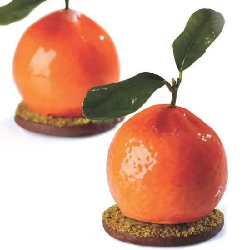 Tuttifrutti Mandarino / Tangerine by Pavoni – 3D Silicone Mold – 20 Forms