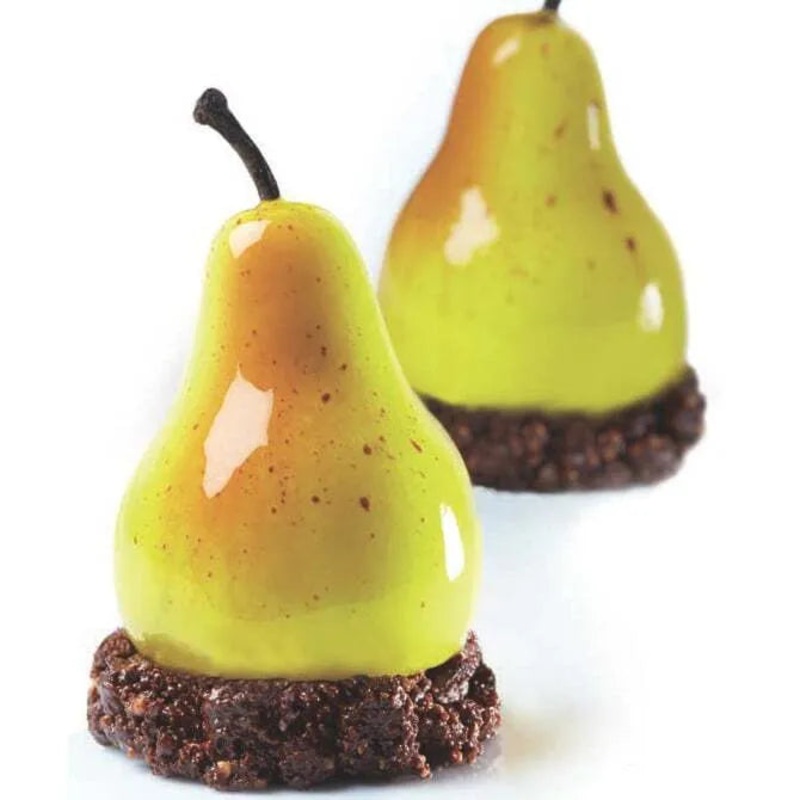 Tuttifrutti Pera / Pear by Pavoni – 3D Silicone Mold – 20 Forms