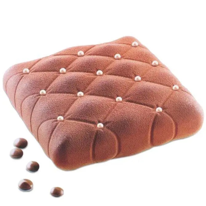 White Nonstick Matelasse Mold
