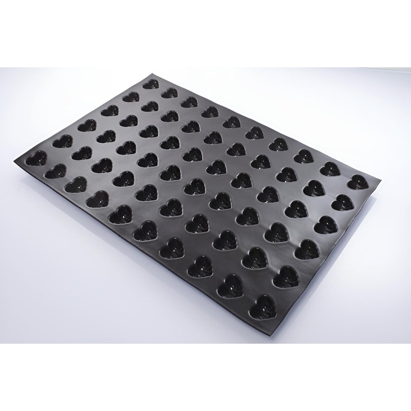 Flexipan – Fluted Hearts – 60 Forms