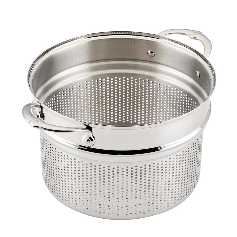 Provisions 8.0qt Stainless Steel Pasta Insert