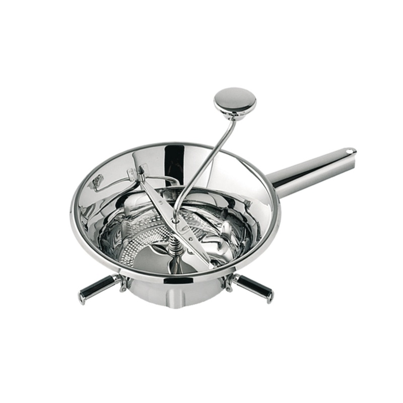 Stainless Steel Food Mill 9.4 inch w/ 3 Sieves