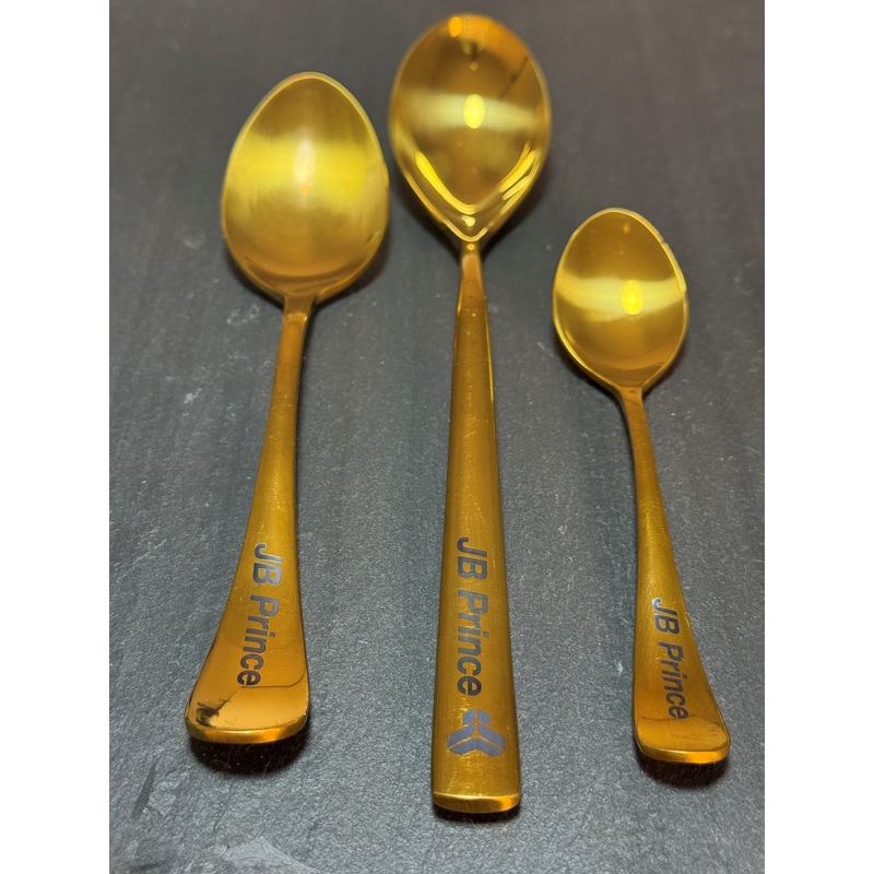 Titanium Gold Spoon|Tea Spoon|Plating Spoon|Rocher Spoon